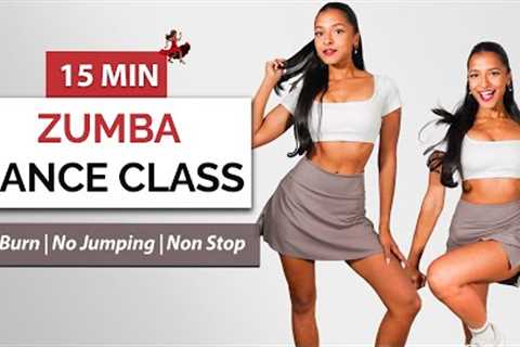15 Min Zumba Dance Workout 💃 | Full Body Fat Burn, Weight Loss & Fun Cardio Class