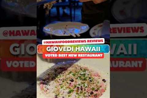 *They Blocked Us For This Review* Hawaii's Best New Restaurant Giovedi Wasn't That Good. #FoodReview