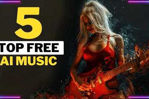 5 Top FREE AI Music & AI Song Generators