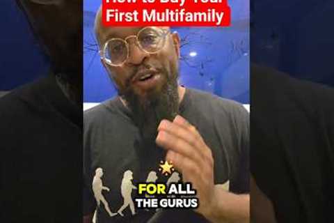 How to Buy Your First Multifamily #realestateinvesting #multifamilyinvesting  #multifamily #rei