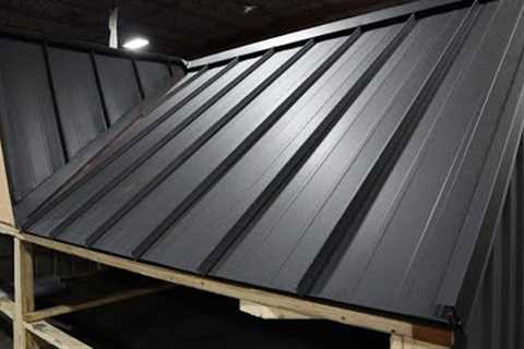 How to install a snaplock standing seam metal roof? | Steel Canada Roofing and Siding Limited