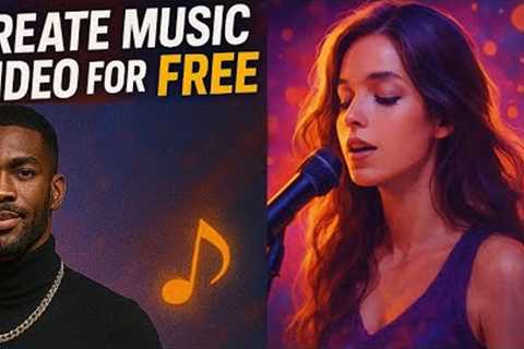 How to Make AI Music Video For FREE 