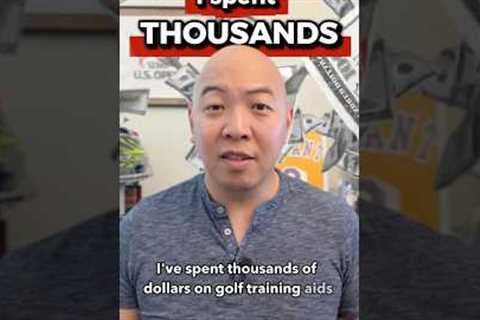 I’ve spent thousands on golf training aids … and none of them focused on what I think matters most