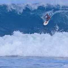 [Must-Watch for Haleiwa Lovers]  Typical Tough Conditions at the North Shore　Oahu Hawaii Surfing