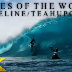 🔵(4K) ASMR -  BANZAI PIPELINE AND TEAHUPO'O - NEW STORE LOOP - 2025