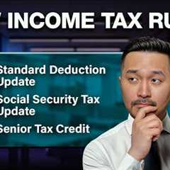 NEW Income Tax Rules in 2025 You Need to Know (Big Beautiful Bill)