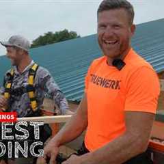 LARGEST metal roof on the BIGGEST Building