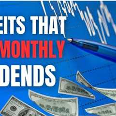 10 Best Monthly Dividend REITS To Buy Now