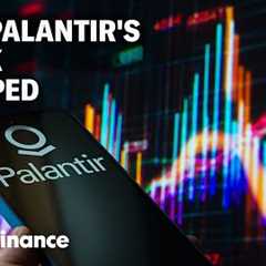 Palantir posted blockbuster earnings, so why is it's stock trading lower?