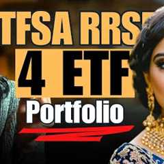 My Wife's 4 ETF TFSA/RRSP Portfolio in 2025 (Opposite of Mine)