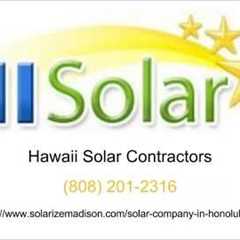 Best Solar Companies In Hawaii