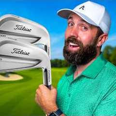 These are the BEST Irons I've Hit! - Titleist T100 & T150 Review