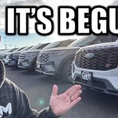 IT'S STARTED! Here's How the Car Market CRASH of 2025 UNFOLDS