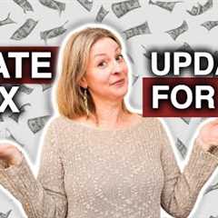 Estate Tax Update: How It Affects Your Estate Plan