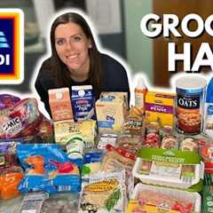 Healthy ALDI Grocery Haul For Weight Loss | Meals I Eat To Lose Weight | WeightWatchers Points