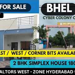 BHEL Employees Cyber Colony Osman nagar Hyderabad Drone view 