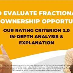 How to Evaluate Fractional Real Estate Ownership Opportunities? Get the Facts with Rating 2.0