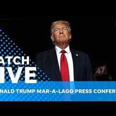Live: Donald Trump to address media at Mar-a-Lago after SoftBank's $100 billion investment reported