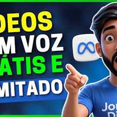 🚨 META AI ATUALIZOU: Crie VÍDEOS com VOZ, Faça Imagem CANTAR e FALAR 100% GRÁTIS e ILIMITADO!
