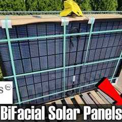 WHOA 415w/539w BiFacial Solar Panels for $187ea Assembled is USA!!
