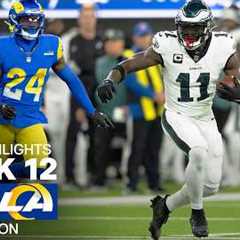 Philadelphia Eagles vs. Los Angeles Rams Game Highlights | NFL 2024 Season Week 12