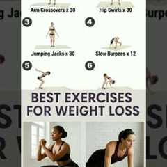🔥 Best Exercises to Lose Weight Fast | Burn Fat & Get Fit at Home