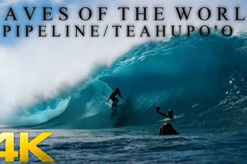 🔵(4K) ASMR -  BANZAI PIPELINE AND TEAHUPO'O - NEW STORE LOOP - 2025