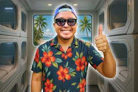 Inside HAWAII's First CAPSULE Hotel in Waikiki