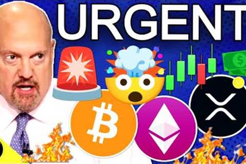 🚨JIM CRAMER TURNS BEARISH AS BITCOIN NEARS CRITICAL LEVEL FOR THE CRYPTO BULL MARKET!