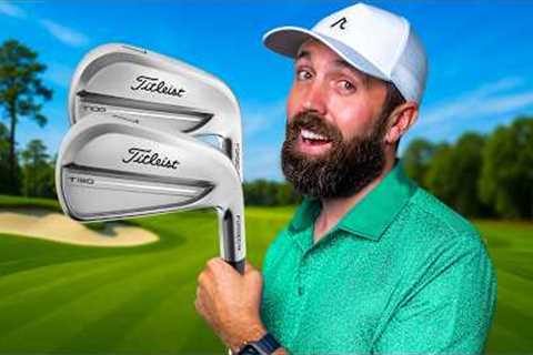 These are the BEST Irons I've Hit! - Titleist T100 & T150 Review