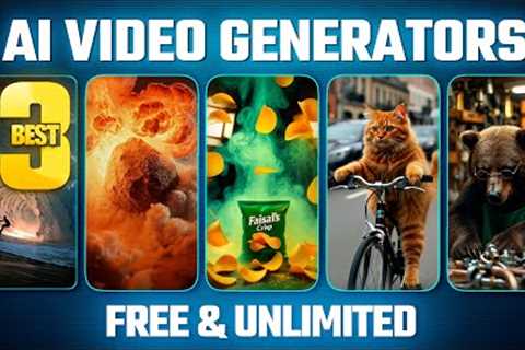 3 Best Free AI Video Generators Create Unlimited Videos Instantly
