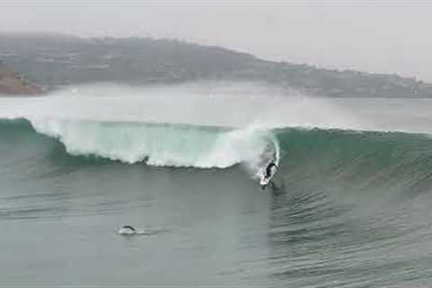 San Diego Drone Surfing Footage Blacks Beach (Edited) Friday November 7, 2025