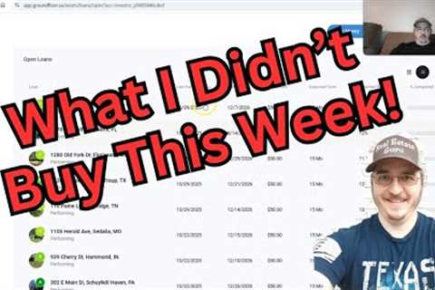 52 Week Challenge - Investing in Fractional Real Estate Online - What I Bought the Week of 10/31/25