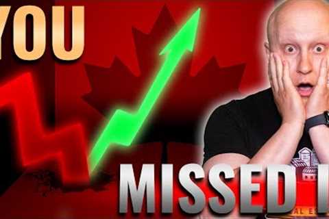 Real Estate Market Rebound Confirmed! | Canadian Real Estate Market Update