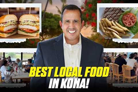 Best Local Food in Kona! Dan’s Favorite Big Island Grill Spot