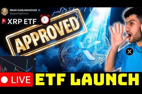 🚨 Live: Today's ETF Launch Changes XRP Forever | Sell the News or Massive Pump? (Watch Party)