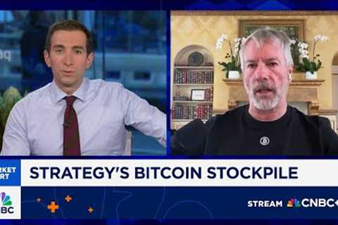 Strategy's Michael Saylor on bitcoin: The volatility comes with the territory