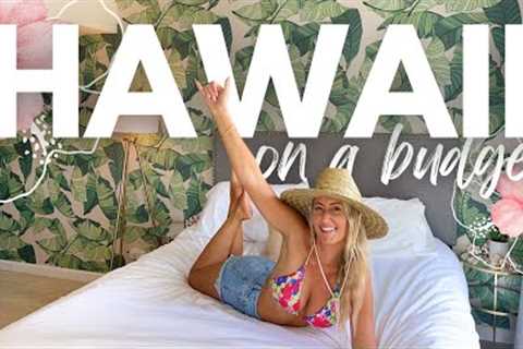 WHERE TO STAY IN WAIKIKI ON A BUDGET l 2 MIN WALK TO THE BEACH // OAHU HAWAII TRAVEL VLOG