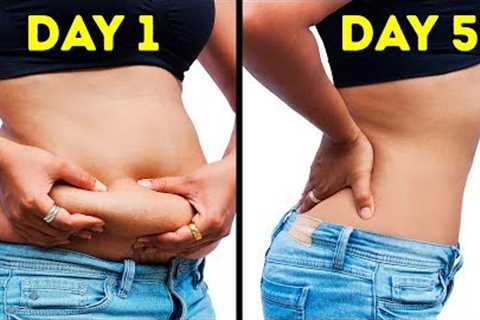 How I Lost Belly Fat In 7 Days: No Strict Diet No Workout!