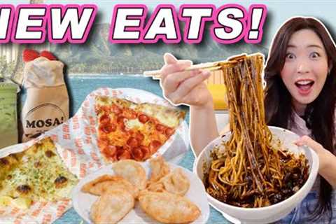 NEW Hawaii Food Hot Spots to Check Out! || Oahu, Hawaii