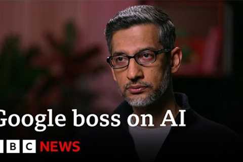 Google boss says trillion-dollar AI investment boom has 'elements of irrationality' | BBC News