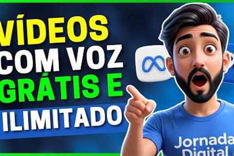 🚨 META AI ATUALIZOU: Crie VÍDEOS com VOZ, Faça Imagem CANTAR e FALAR 100% GRÁTIS e ILIMITADO!