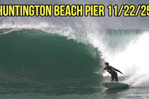 Offshore Morning at The Huntington Beach Pier! (November 22nd 2025 RAW Video)