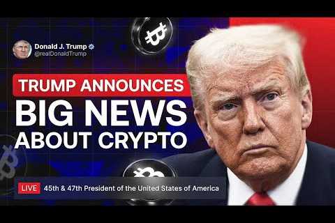LIVE: Trump Announces Important News About Crypto! This Speech Will Change the Crypto Industry