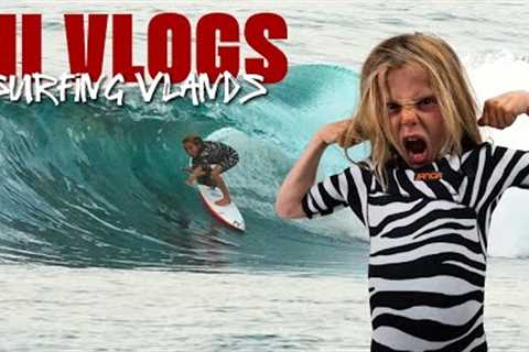 SURFING VLANDS anad it was PUMPING!!! | HI VLOGS DAY 02