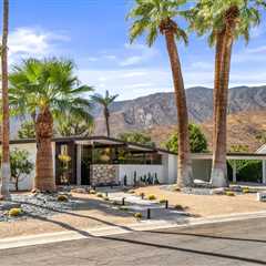 Sunbathe Poolside With Mountain Views at This $2.6M Palm Springs Midcentury
