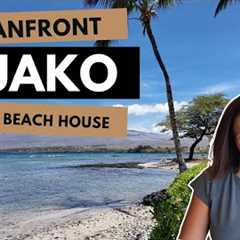 Puako Oceanfront Home with Beach Access | Big Island Hawaii Real Estate Tour