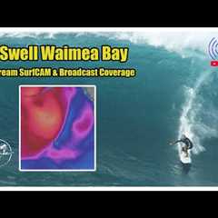 XL Swell Waimea Bay “Happening Live Now!” Nov 30, 2025