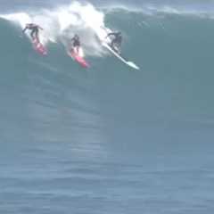 High surf continues on Oahu's North Shore