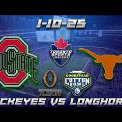 Ohio State vs Texas LIVE Stream Game Audio | College Football Playoff LIVE Streamcast & Chat